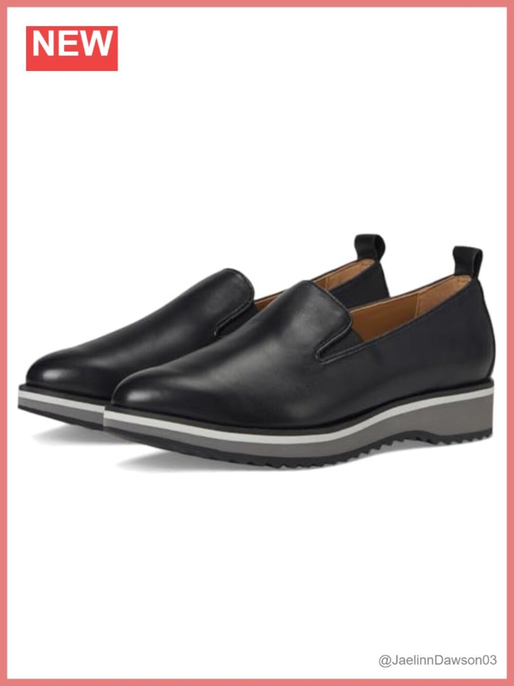 Suede Slip-On Loafers with Cushioned Footbed and Wedge Heel